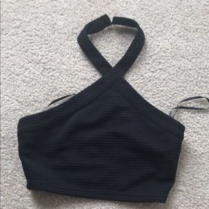 Halter crop top